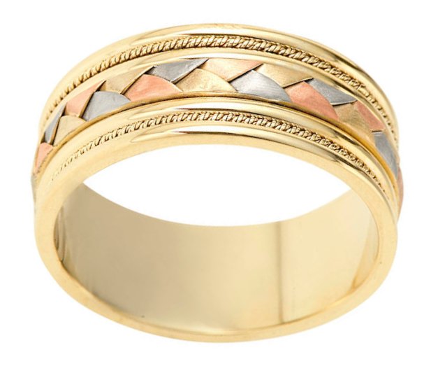 Wedding Ring 18 kt Hand Made