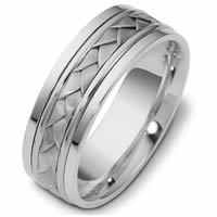 14 kt Hand Made Wedding Band