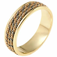 Wedding Ring 18 kt Hand Made
