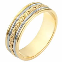 Item # 110161 - Wedding Ring 14 kt Hand Made