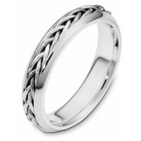 Palladium Hand Made Wedding Band