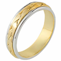 Wedding Band 18 kt Hand Made