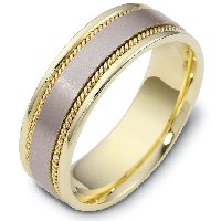 18 kt Hand Made Wedding Ring