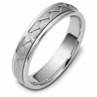 Palladium Hand Made Wedding Band