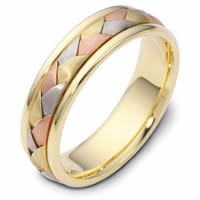 Item # 110791 - 14 kt Hand Made Wedding Ring 
