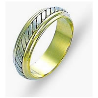 18K Gold Comfort Fit, 5.5mm Wide Wedding Ring