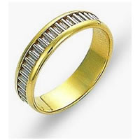 18K Gold Comfort Fit, 5.0mm Wide Wedding Band
