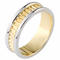 18K Gold Comfort Fit, 7.0mm Wide Wedding Band