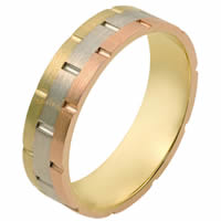 18K Gold Comfort Fit, 5.0mm Wide Wedding Band