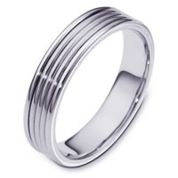 Item # 111181W - Wedding Ring 14K White Gold