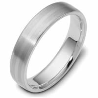 18 kt Hand Made Wedding Band