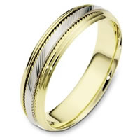18K Gold Comfort Fit, 5.5mm Wide Wedding Band