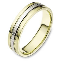 18K Gold Comfort Fit, 5.5mm Wide Wedding Band