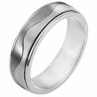 Titanium & Gold Ring.