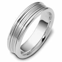 Gold Comfort Fit, 6.0mm Wide Wedding Band