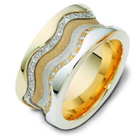 18K Gold Diamond Wedding Band (Over 0.70ct. tw.)
