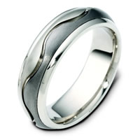 Titanium & 14K Gold Ring