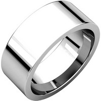 Item # 114781mPD - Palladium Flat Comfort Fit 8MM Wedding Ring