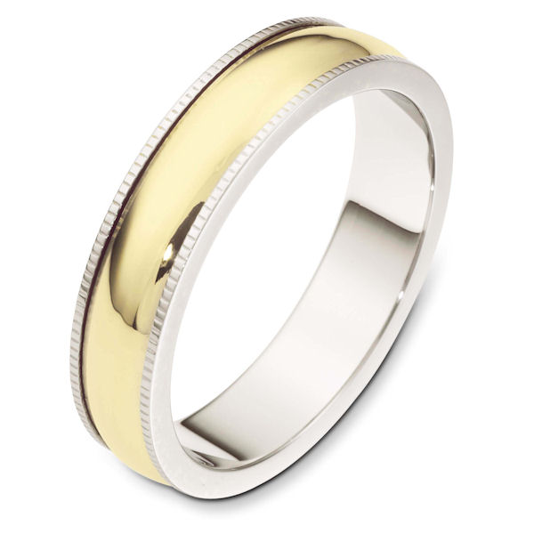 115571E 18K Gold, Comfort Fit, 5.0mm Wide Wedding Band