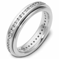 Platinum Diamond Eternity  Band (Over 1.0ct. tw.)