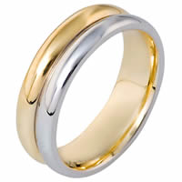 18K Gold, Comfort Fit, 7.0mm Wide Wedding Band