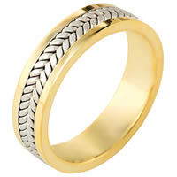 18K Gold, Comfort Fit, 5.5mm Wide Wedding Band