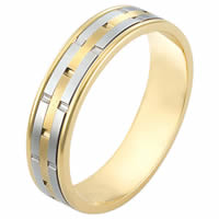 18K Gold, Comfort Fit, 5.0mm Wide Wedding Band