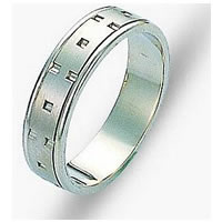 Wedding Ring, 18 kt Hand Made