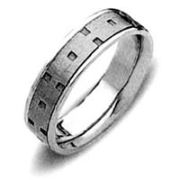 Titanium and Gold Wedding Band.