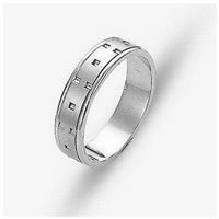 Wedding Band, 14 kt Hand Made