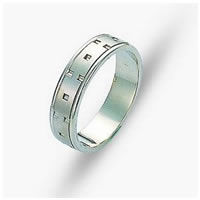 Item # 116981 - Wedding Ring, 14 kt Hand Made