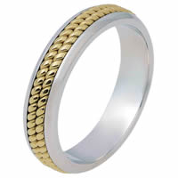 18K Gold, Comfort Fit, 5.0mm Wide Wedding Band