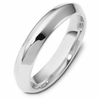 Contemporary Platinum Wedding Ring