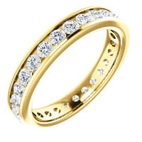 18K Gold Diamond Eternity Ring (Over 1.00ct. tw.)