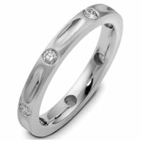 Palladium Diamond Anniversary Band (0.32ct. tw.)