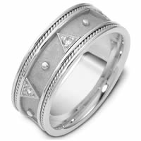 14K Gold Diamond Wedding Band  (0.15ct. tw.)