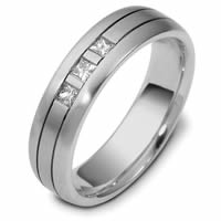 18K Gold Diamond Wedding Ring(0.21ct.  tw.)