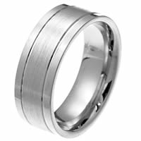 Item # 2102441PP - Platinum Comfort Fit Wedding Band
