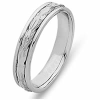 Item # 210505W - Timeless, Handcrafted Wedding Band