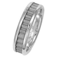 Item # 211031W - Gold Comfort Fit, 6.0mm Wide Wedding Band