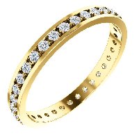 18K Yellow Gold Diamond Anniversary Band  (0.50ct. tw.)