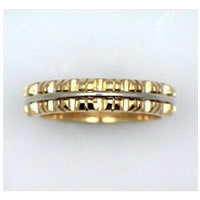 Wedding Ring, 18 kt WY GOLD