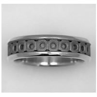 Platinum Hand Made wedding Ring.