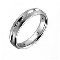 Platinum, Diamond Wedding Band ( 0.40ct. tw.)