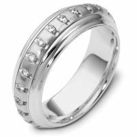 14K Spinning Diamond Eternity Band (Over 0.50ct. tw.)