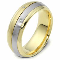 18K Diamond Spinning Wedding Band (0.06ct. tw.)