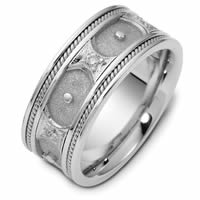 14K Gold Diamond Wedding Band (0.09ct. tw.)