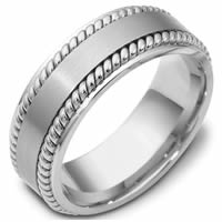 Item # 48039NW - White Gold Classic Wedding Ring