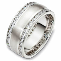 Item # 48488PD - Palladium Diamond Eternity Wedding Ring