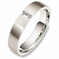 Palladium Diamond Wedding Band (0.15ct. tw.)
